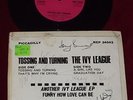 THE IVY LEAGUE Tossing And Turning EP SIGNED Picture Sleeve (on back) NEP 34042
