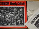 WOODY GUTHRIE   STRUGGLE   VERY RARE USA FOLKWAYS LP 1976 + BOOKLET   FOLK BLUES