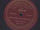 78 RPM  RARE OLD JAZZ STRANGE FRUIT BY BILLIE HOLIDAY COMMODORE 526 MUST SEE/EE-