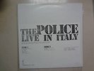 POLICE:Live In Milan Italy-Italy LP 1980 Adventure Records Co.AR3401 Color Vinyl