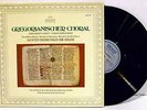 GERMAN IMPORT LP:GREGORIAN CHANT GREGORIANISCHER CHORAL Archiv 2533 163 Gatefold