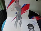 DAVID BOWIE ALADDIN SANE 1ST PRESS WITH FANCLUB INSERT. EX/EX+. SUPERB AUDIO.