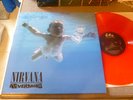 Nirvana LP Nevermind On Red vinyl Geffen label  looks unplayed