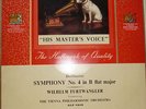 FURTWANGLER / BEETHOVEN symp. no 4  /  HMV ALP 1059