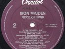 IRON MAIDEN-PIECE OF MIND-RARE CAPITOL LABEL