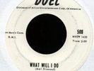 Neil & Jack Early Neil Diamond 45rpm “What Will I Do”/”You Are My Love At Last”