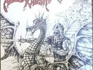 BLACK KNIGHT MASTER OF DISASTER MOD 31 N.W.O.B.H.M. HEAVY METAL CLASSIC ROCK LP
