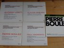 9 Singles Wergo-Hindemith, Boulez, Debussy,Ligetti, Penderecki-Taschen-Diskothek