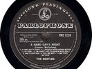 THE BEATLES A HARD DAY'S NIGHT DENMARK / DANISH 1ST PRESSING MONO 8-STAR LABELS
