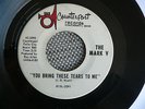 RARE GARAGE / PSYCH 45 rpm OHIO 1967 THE MARK V on COUNTERPART lb HEY CONDUCTOR