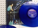 ELVIS PRESLEY Blue Rhythms 1984 Blue Colored Vinyl 2 LP Set NM- (EX) EPC 1000 UK