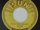 Rockabilly BILLY RILEY SUN 245 Rock With Me Baby/Trouble Bound ((HEAR BOTH)) 45