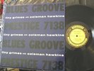 MINT- 1st Press TINY GRIMES W/ COLEMAN HAWKINS BLUES GROOVE LP PRESTIGE 7138