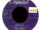 PLAS JOHNSON Downstairs The Loop on Capitol R&B Popcorn 45 Hear Both Sides