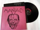 MANIAC s/t VINYL LP 1985 HOT BLOOD RECORDS  SPEED METAL OOP 
