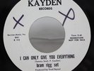 BRAM RIGG SET I Can Only Give You Everything Promo Kayden 45 rpm KD-406 Clean