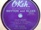 RED SAUNDERS (Sugar Bounce)   R&B ROCKER 78   Okeh #6834   arr. by SUN RA 