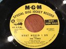 RARE Northern Soul  THE TYMES  (What I would I do / A touch of baby ) PROMO L K