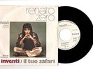 RENATO ZERO INVENTI / IL TUO SAFARI 45 GIRI 7' EX  PROMO VERY RARE