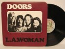 70s Rock Jim Morrison THE DOORS L A Woman 70s UK Vinyl LP Rounded Cover MINT