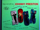 JOHNNY PRESTON COME ROCK w/ME RARE ORIG '61 MERCURY WHITE LABEL PROMO STEREO LP