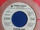 STATUS QUO Promo Rock 45   DOWN DOWN /  BYE BYE JOHNNY