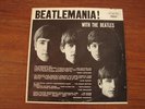 THE BEATLES BEATLEMANIA WITH THE BEATLES CANADA RED TARGET LABEL CAPITOL LP NM