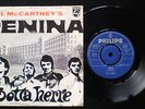JOTTA HERRE - PENINA - RARE 1969 HOLLAND SINGLE + P/S PAUL McCARTNEY BEATLES