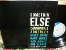Cannonball Adderley/Miles Davis Somethin Else Blue Note BLP 1595 DG RVG EAR EX+
