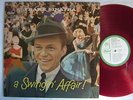 PROMO WHITE LABEL & RED VINYL / FRANK SINATRA A SWINGIN AFFAIR