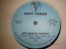 UNIT THREE HERE TO BOOGIE RARE KILLER BOOGIE 12