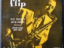 FLIP PHILLIPS-FLIP, CLEF RECORDS, MONO,DEEP GROOVE,BLACK TRUMPET LABEL