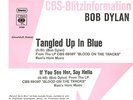 BOB DYLAN TANGLED UP IN BLUE / IF YOU SEE HER, SAY HELLO 7