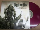 High On Fire – Death Is This Communion RARE 2007 PURPLE 400 ONLY  sleep om