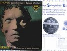 DECCA SXL 2003 / BEETHOVEN 5th / EGMONT / ANSERMET /  WBG ED. 1 -  V. RARE