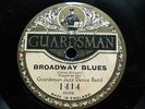 VICTOR VORZANGER'S BAND GUARDSMAN 1414, 2 HOT SIDE BY RACIALLY MIXED JAZZ BAND