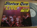 STATUS QUO Mexican Vinyl LP Live Road 84 UNQIUE MEXICO SINGLE LP RARE