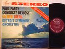 PAUL PARAY Debussy: La Mer-Iberia RARE NM 1955 DG MERCURY LIVING PRESENCE STEREO