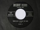 NORTHERN SOUL - TEMPTATION IS CALLING MY NAME / I FEEL A COLD WAVE - LEE DAVID