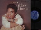 ABBEY LINCOLN - IT'S MAGIC - JAZZ VOCAL LP - DEEP GROOVE