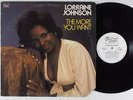 LORRAINE JOHNSON The More You Want PRELUDE LP wlp