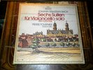 BACH Cello Suites PIERRE FOURNIER Archiv stereo 3 lp