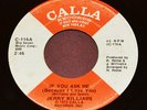 Jerry Williams - If You Ask Me / Yvonne - 1973  issue CALLA  C-116