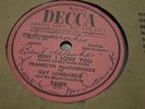 RARE 1934 Decca Records Sample Copy Franklyn MacCormack Guy Lombardo Autographed