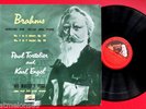 ALP 1233 LP BRAHMS SONATAS FOR CELLO AND PIANO PAUL TORTELIER KARL ENGEL