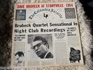DAVE BRUBECK QUINTET lp SIGNED BY ALL 5 AUTOGRAPH PAUL DESMOND JOE DODGE 1954