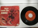 CHICAGO BLACKHAWKS ( HERE COME THE HAWKS ) 45 record With Picture sleeve