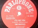 UNIQUE THE BEATLES RECORD 78RPM PRESSED IN INDIA– SHE LOVES YOU / I”LL GET YOU