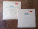 2 X Archiv Red Stereo Bach The 4 Overtures Karl Richter ED1 NM