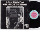 GIL SCOTT-HERON A New Black Poet Small Talk 125th & Lenox FLYING DUTCHMAN LP
